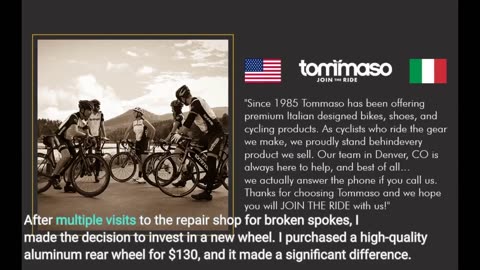 View Reviews: Tommaso Imola Endurance Aluminum Road Bike, Shimano Claris R2000, 24 Speeds, Blac...
