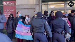 Radical Leftists And Protestors Clash Just Outside Of NYC Drag Queen Story Hour Event