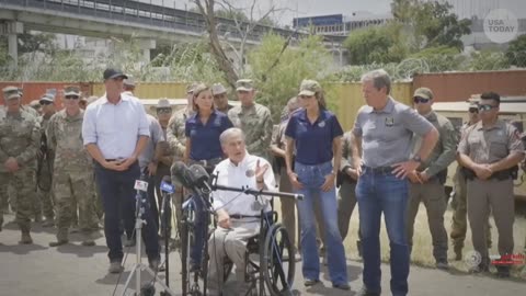 Greg Abbott claims Joe Biden 'abandoned' border, defends Lone Star | USA TODAY