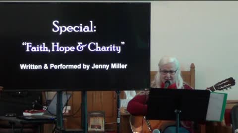 "Faith, Hope and Charity" by Jenny Miller 2018