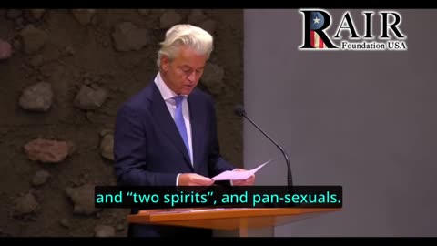 Dutch Party Leader Geert Wilders Slams Law Mandating LGBTQ Propaganda in the Classroom