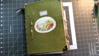 A hand made Journal for my Daughter - A walk through