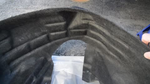 2014 Ford Escape Wheel Well Liner Flaw