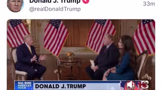 American Voice News Interview With President Trump