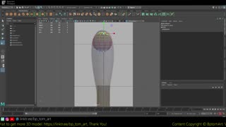 Cotton Swab v1 001 3D Modeling Timelapse