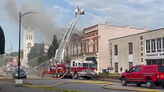 Senator Rand Paul's office was destroyed this morning in a fire