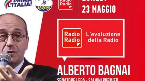 🔴 Intervista radiofonica al Sen. Alberto Bagnai su "Radio Radio" del 23/05/2022: il PNRR.