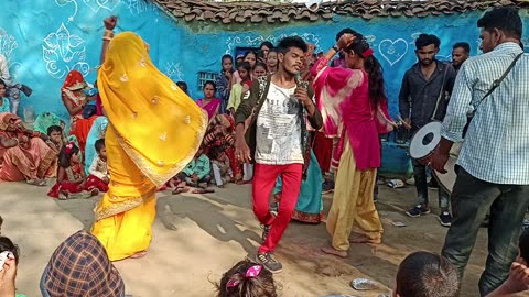 Indian girls wedding party dance
