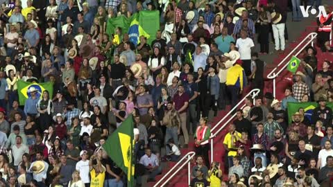 Thousands Gather at Brazil's Biggest Rodeo