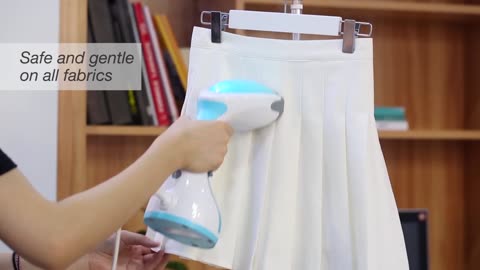 BEAUTURAL Steamer for Clothes, Portable Handheld Garment Fabric Wrinkles Remover