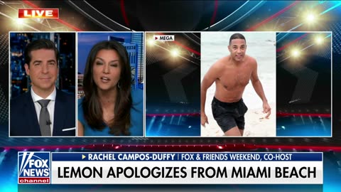 Jesse Watters' message to Don Lemon- 'You can't apologize from the beach'