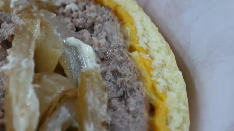 UFO Burger! that eat without spilling - korean street food