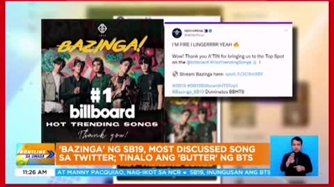 FRONTLINE SA UMAGAParokya ni Edgar,may bagong album