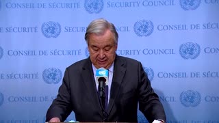 'We need de-escalation now': UN Chief