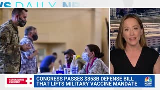 Congress Passes Defense Spending Bill That Lifts Military Vaccine Mandate