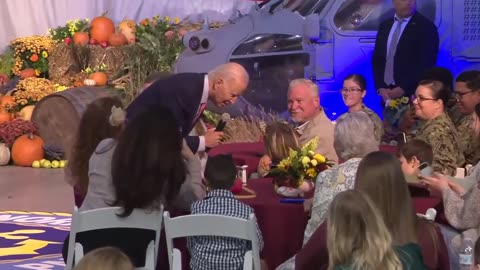 Biden Becomes Unbelievably Creepy Towards Little Girl In Disturbing Clip