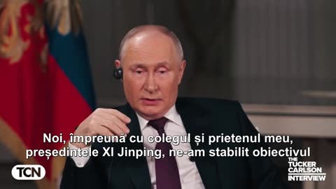 Interviu Tucker Carlson - Vladimir Putin - Romana