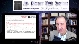 Tuesday Night Prophecy (12/13/22)- Haman’s Conspiracy Against The Jews (Pt.1)