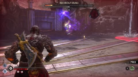 Young Kratos VS King Rholf Kraki - God Of War Ragnarok: Valhalla