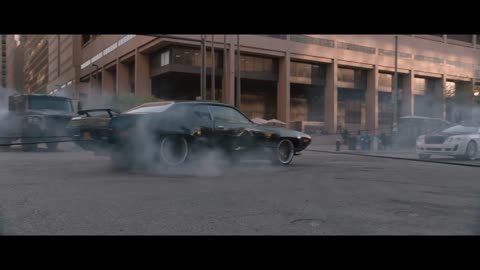 The Fate of the Furious Harpooning Dom's Car