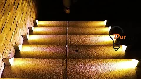 Solar Triangle waterproof stair lights