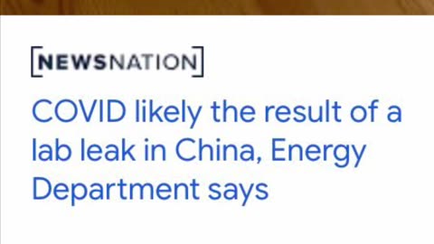 COVID likely the result of a lab leak in China, Energy Department says