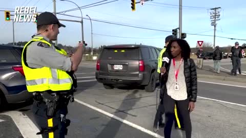 Interview with first pro-freedom protesters arrested at Surrey's Pacific