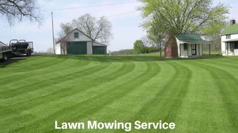 Lawn Mowing Service Hagerstown Maryland Video