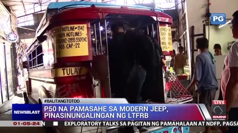 P50 na pamasahe sa modern jeep, pinasinungalingan ng LTFRB