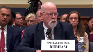 John Durham Testifies on Crossfire Hurricane