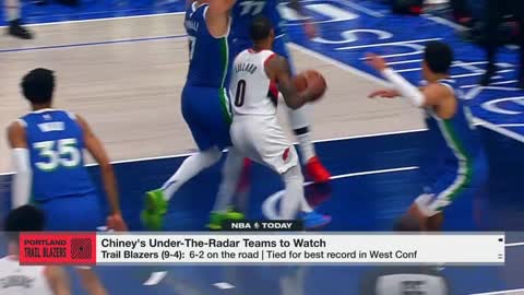 UNDER-THE-RADAR! Trazil Blazers T-Best in the Western Conference 💪 _ NBA Today