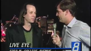 April 13, 1992 - Adrian Belew Interviewed Before Indianapolis Concert at The Vogue