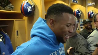 You'll Love This Answer From Saquon About OBJ Potentially Returning To New York