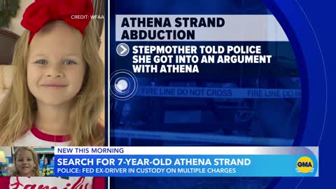 Fed-Ex driver arrested in killing of 7-year-old Athena Strand