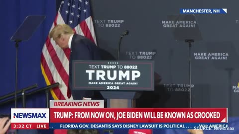 WATCH: Crowd Loses It As Trump Hilariously Imitates Biden On Stage