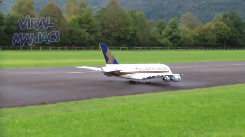 Top 10 Biggest / Largest RC Airplanes In The World [VIDEOS]