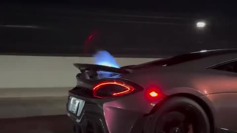 McLaren on the highway