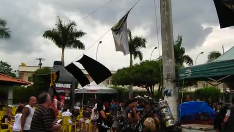 First meeting of motorcycles in Cardoso Moreira - RJ, Brazil.