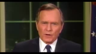 Bush Senior wants the New World Order