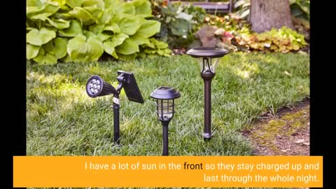 T-Sun Color Changing Solar #Spotlights Outdoor Waterproof-Overview