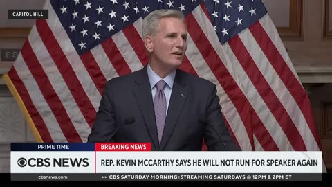 Kevin McCarthy Replaced As Speaker Of The House In Historic Vote