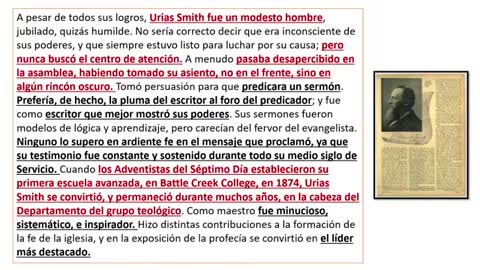 La Hora Del Pionero Urias Smith
