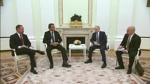 Russian President Putin holds talks with Brazilian President Bolsonaro | AFP
