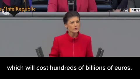 ►🇺🇦💰 YOU ARE THE "EMERGENCY SITUATION!" Bundestag member Sahra Wagenknecht rips egghead Scholz