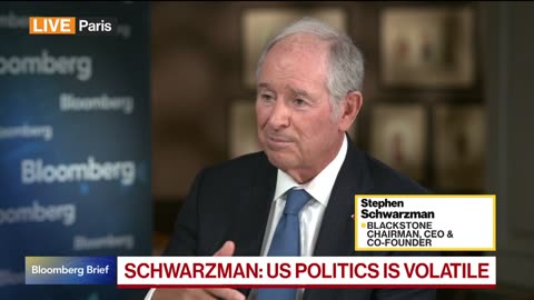 Biden, Trump May Be Surprised in 2024 Elections, Schwarzman Says