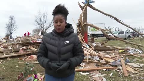 Kentucky woman injured after storm destroys home, traps her under debris