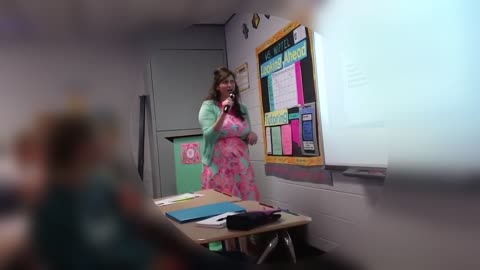 Teacher Sings Mash-Up on First Day