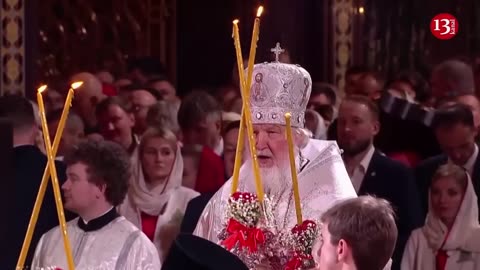 Russia's Putin attends midnight Orthodox Easter service in Moscow