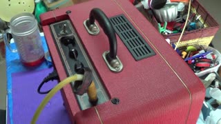 Bench Time review of a Vox Amp and Chinese entry Level Acoustic Guitar