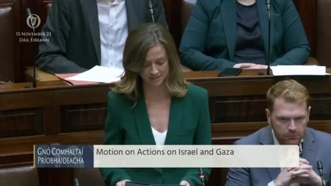 Ireland TD, Holly Cairns Exposes EU Hypocrisy over Gaza Genocide